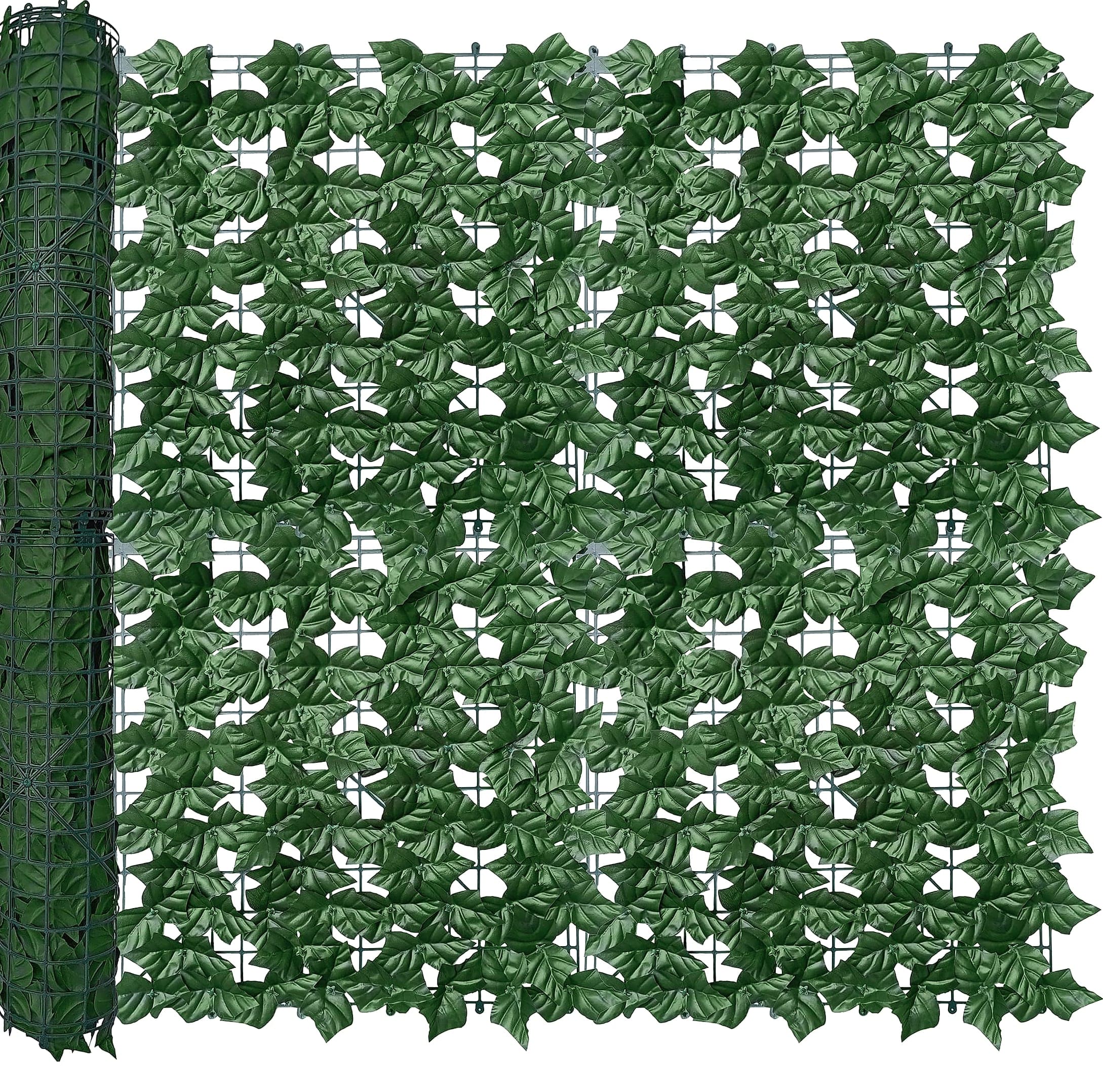 ODTORY 40x120 in Artificial Ivy Privacy Fence Screen with UV Protection
