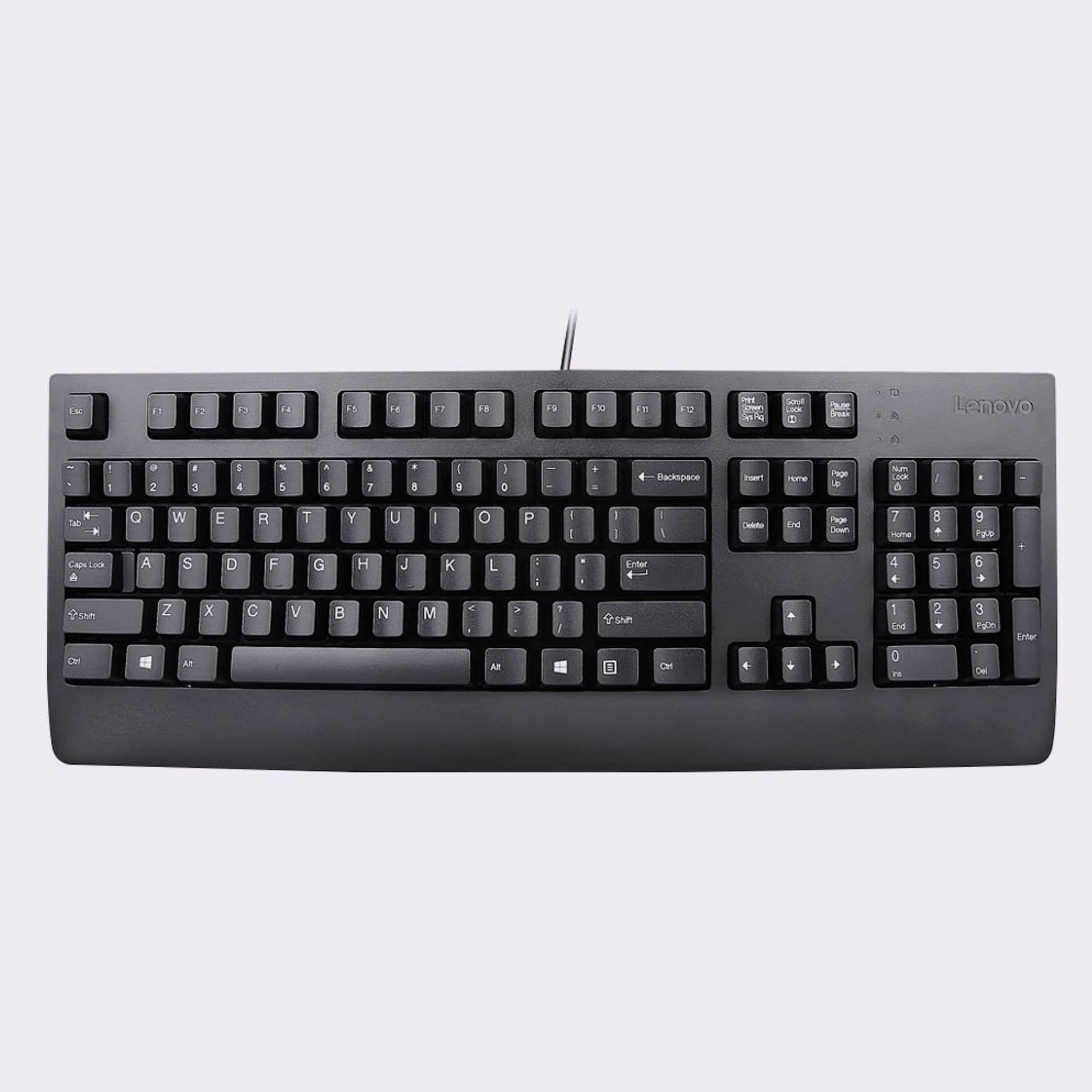 Lenovo Preferred Pro II Wired External USB Keyboard ( 4X30M86879) Factory Sealed Retail Product For USA, black