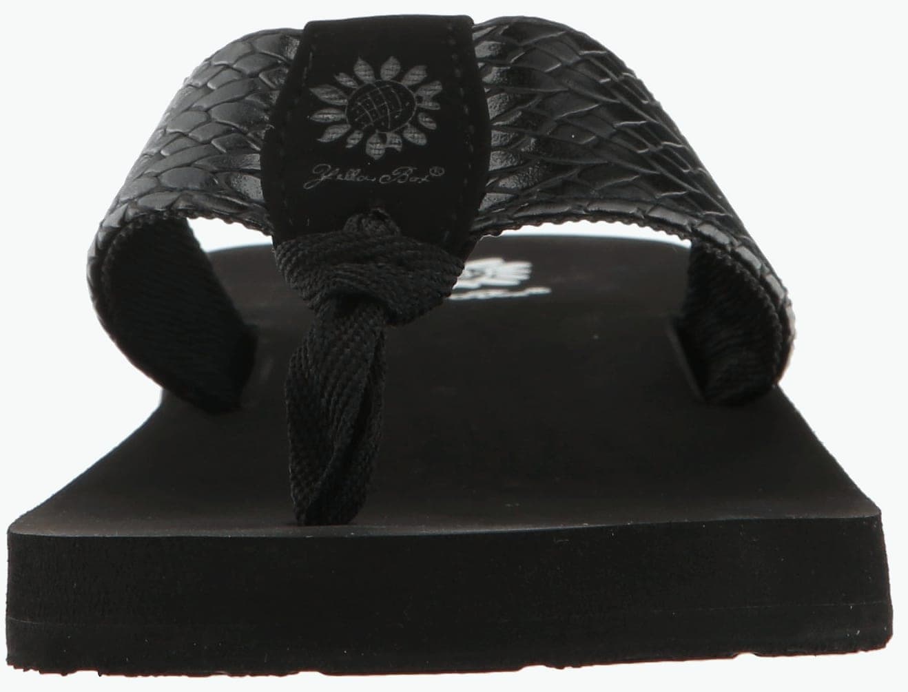 Yellow Box Flax Women's Wedge Sandal in Cross Stitch