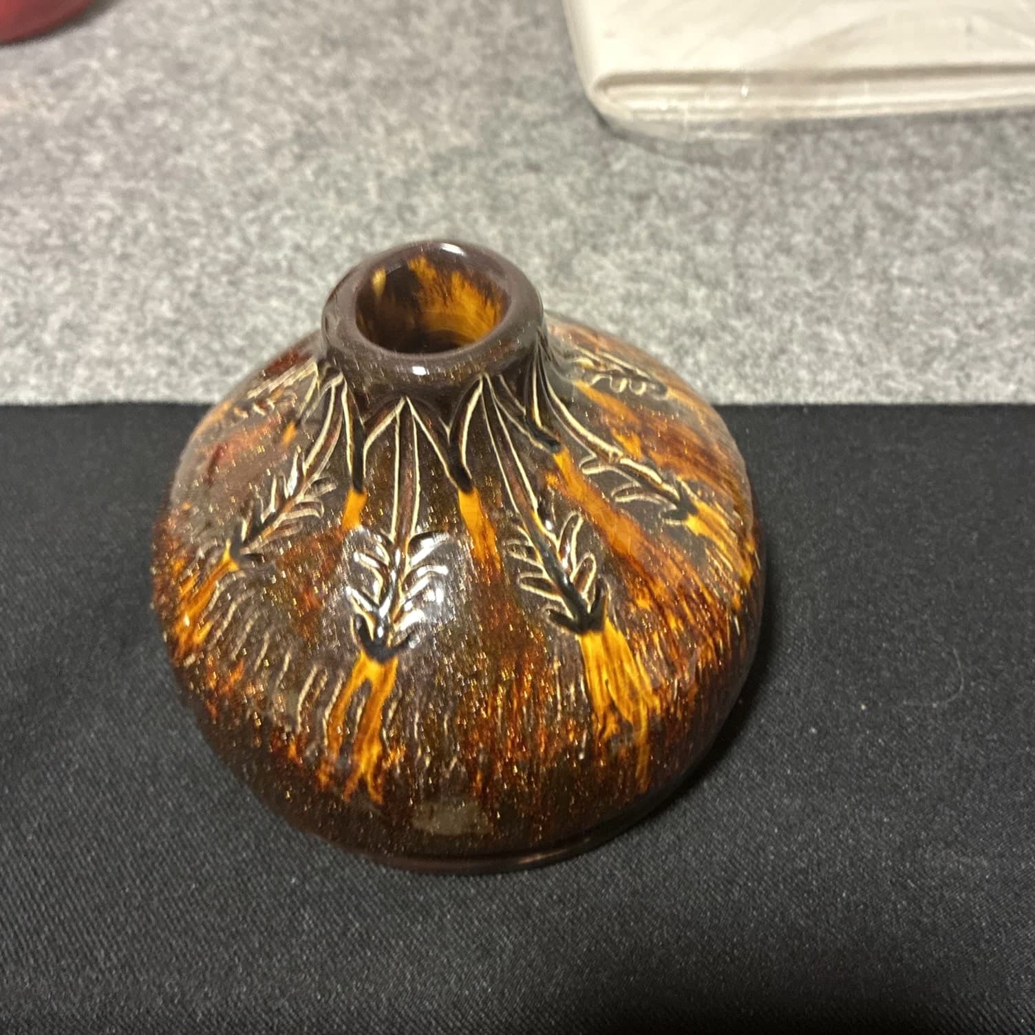 Vintage Art Vase Pottery Signed