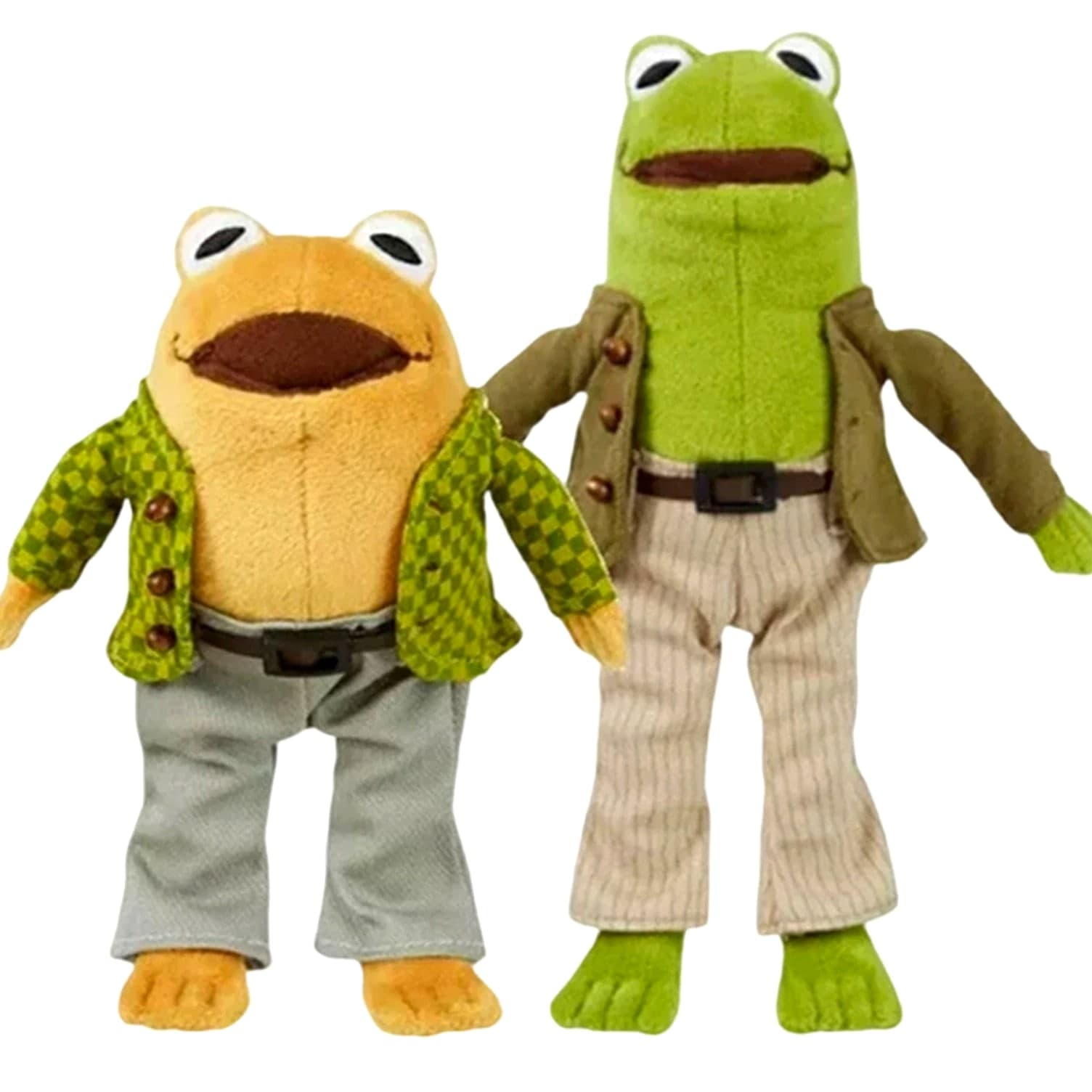 Frog And Toad Plush Set Of 2 Stuffed Animals Small Sekiguchi NEW
