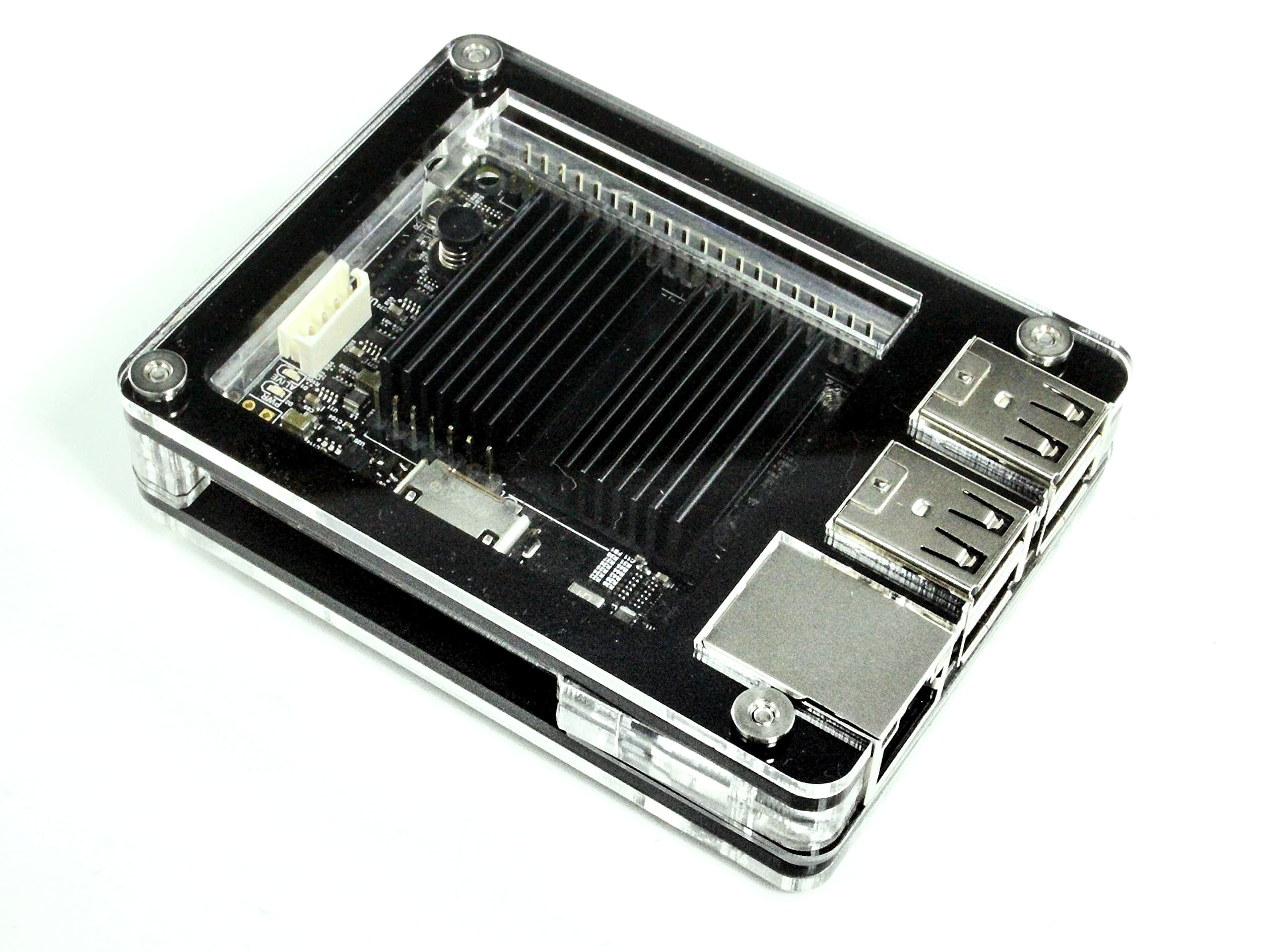 C4Labs Zebra Case for ODROID-C2 REV 0.3 Black Ice