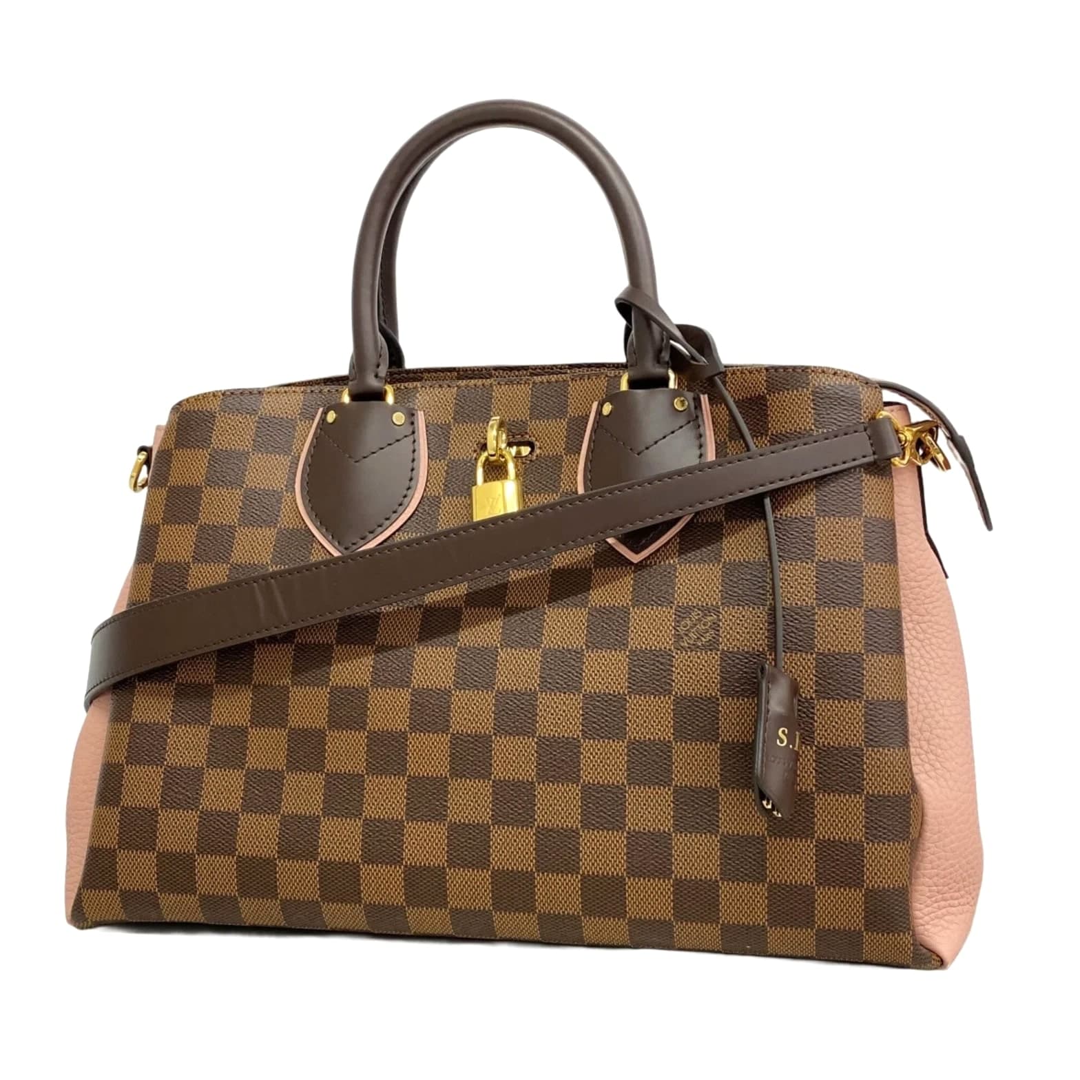 Louis Vuitton Damier Normandie N41488 Ebene Magnolia 2-way Handbag