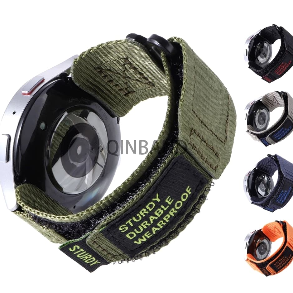 Nylon Watch Band 20mm 22mm Quick Release Canvas Watch Strap for Men and Women