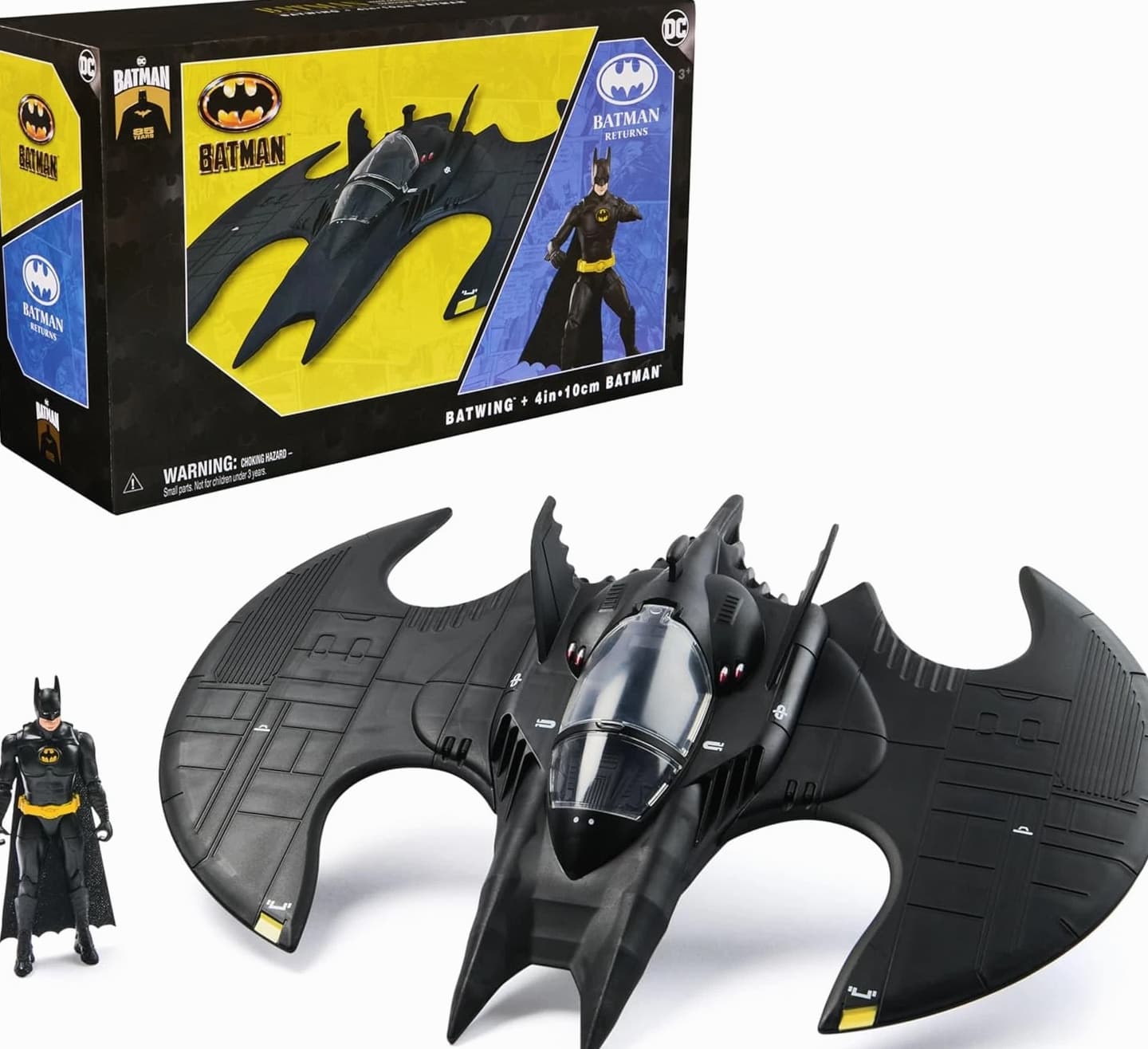 DC Comics Batman, Batwing, and 4-Inch Batman Figure Set, 1992 Batman Returns Limited Edition