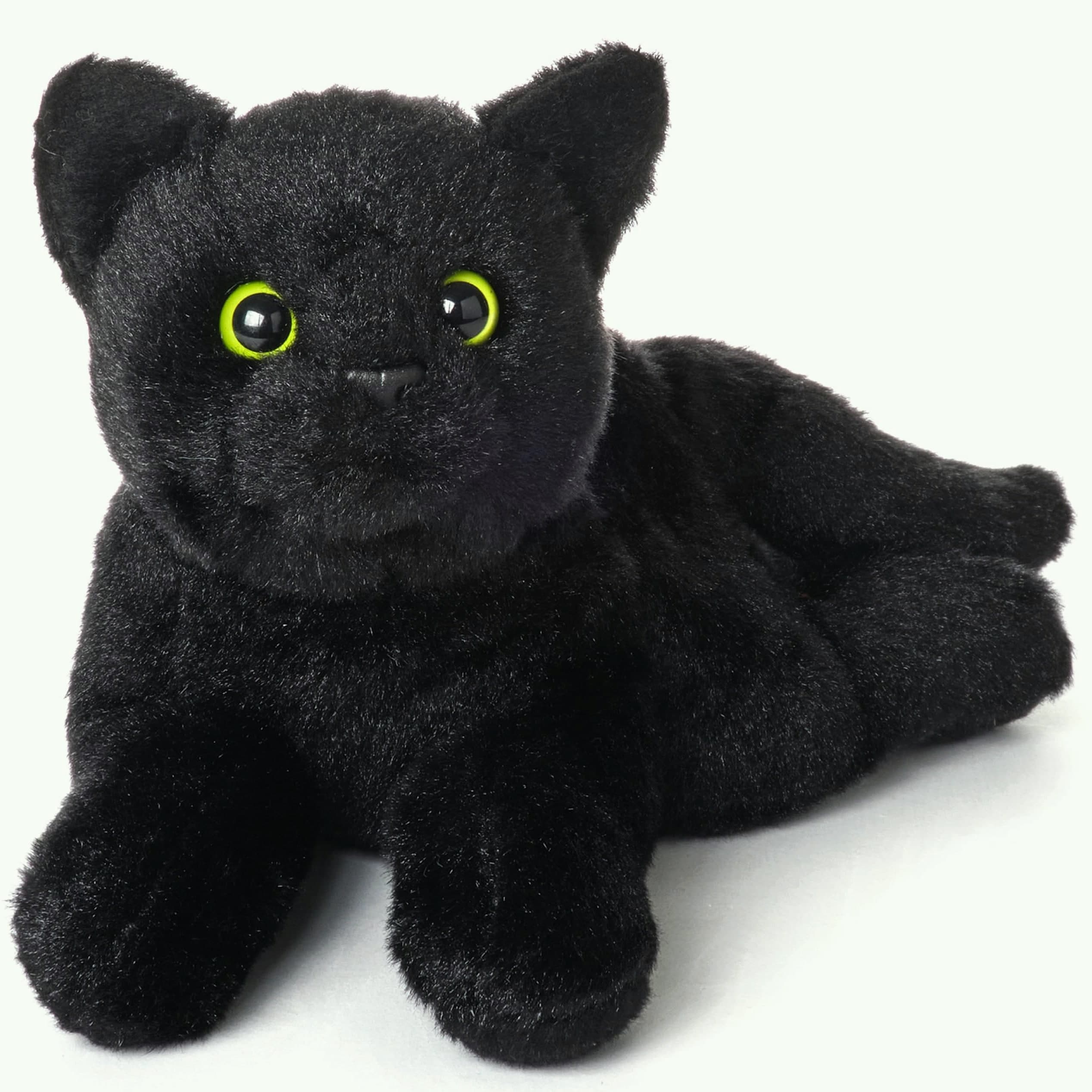 Bearington Lil' Jinx Black Cat Plush Toy, 8 Inch