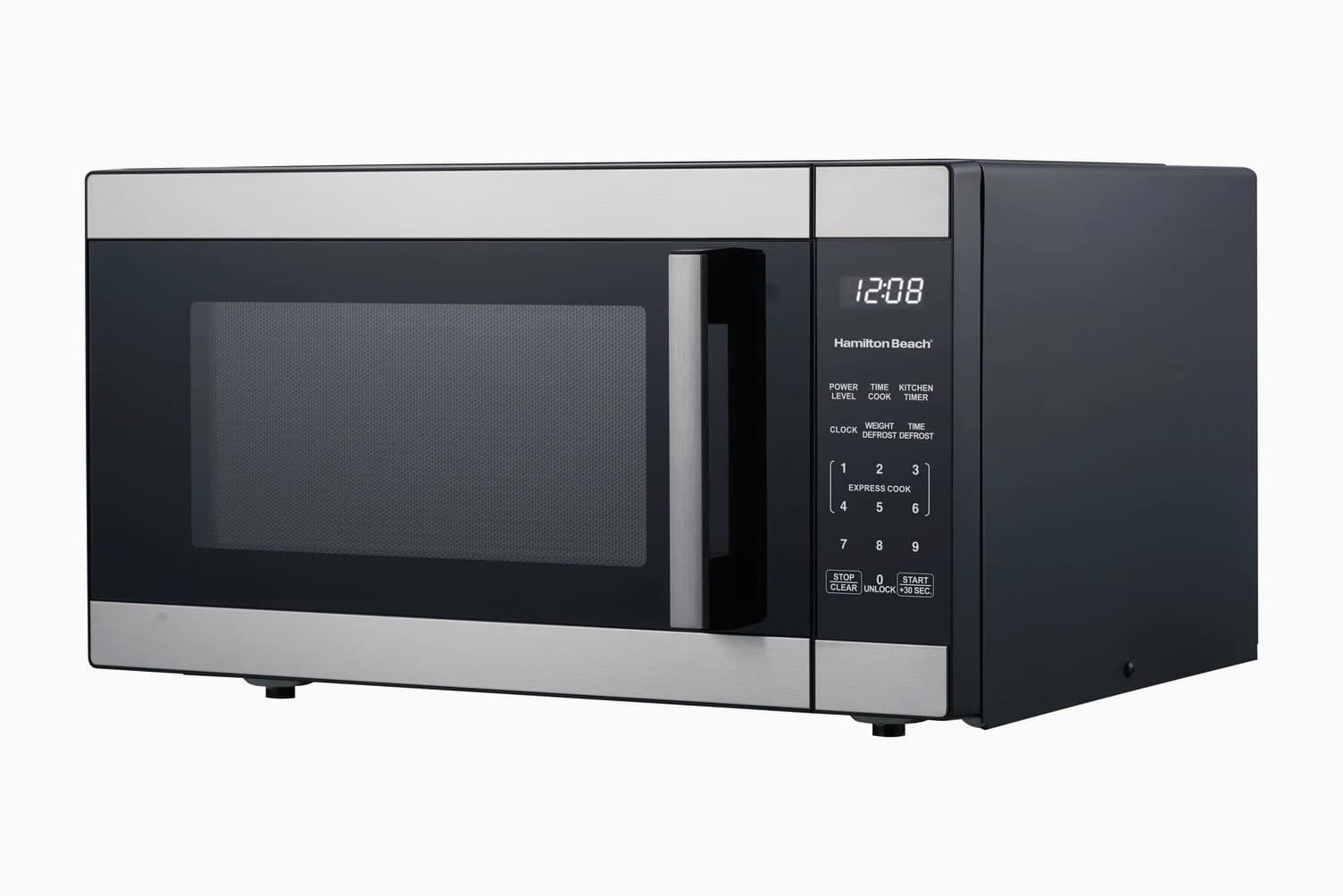 1100 Watt 1.6 Cu Ft Stainless Steel Countertop Microwave Oven - Auto Sensor Cook