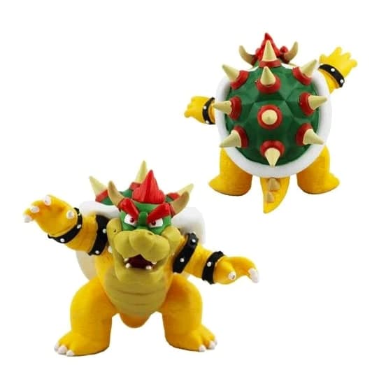 Super Mario Bros Bowser King Koopa Action Figures Toy Gift Collection