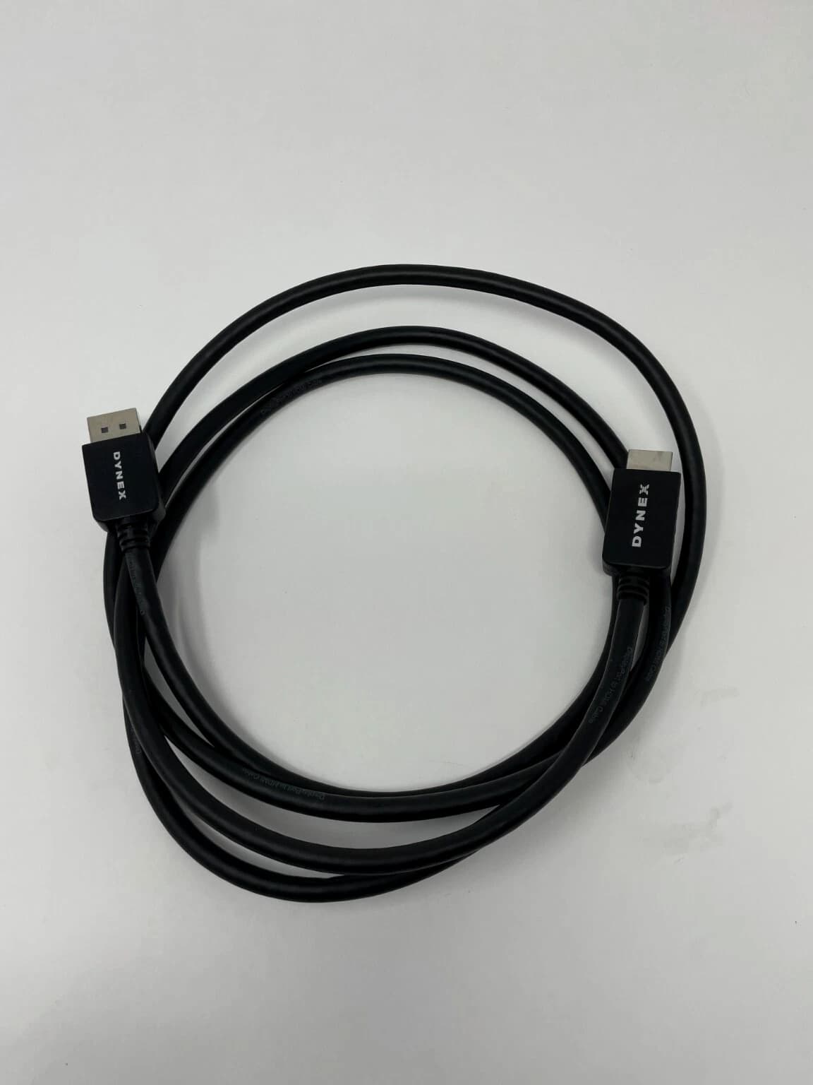 Dynex 6' DisplayPort to HDMI Cable, Black DX-PD06502 1920x1200 for PC Mac TV