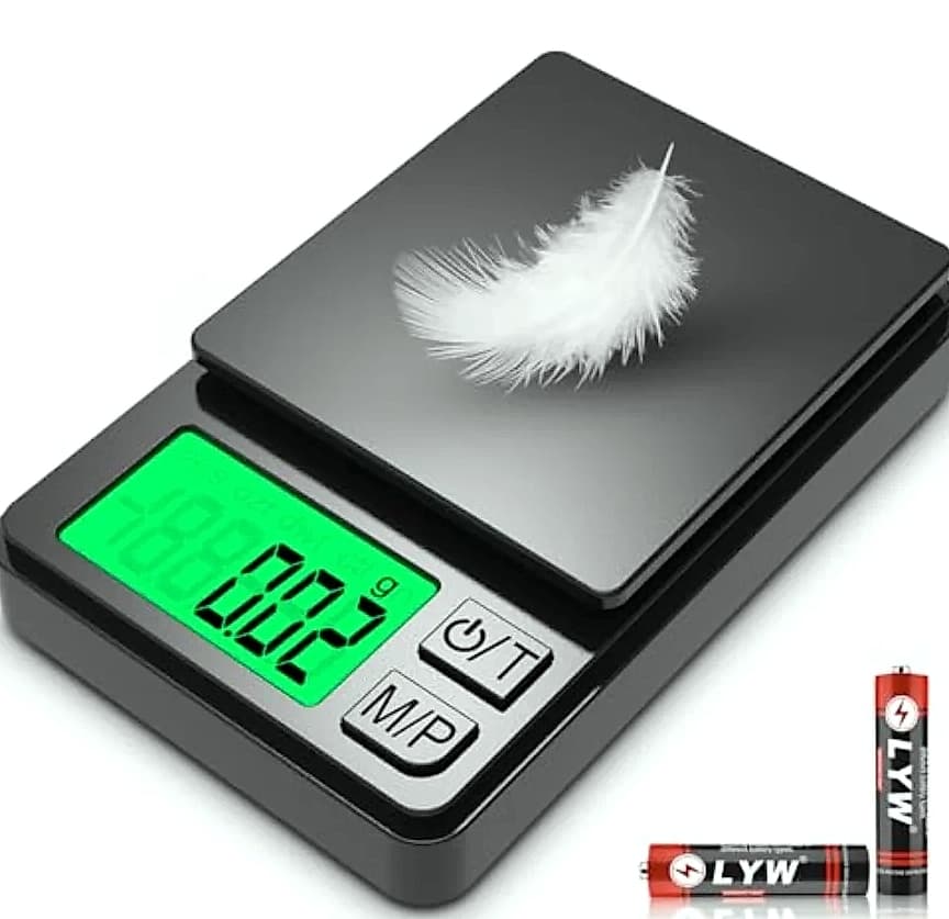 Pocket Digital Scale 1000g x 0.01g Precision Kitchen Weigh