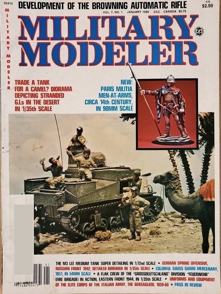 Military Modeler Magazine - Complete 1980 Year