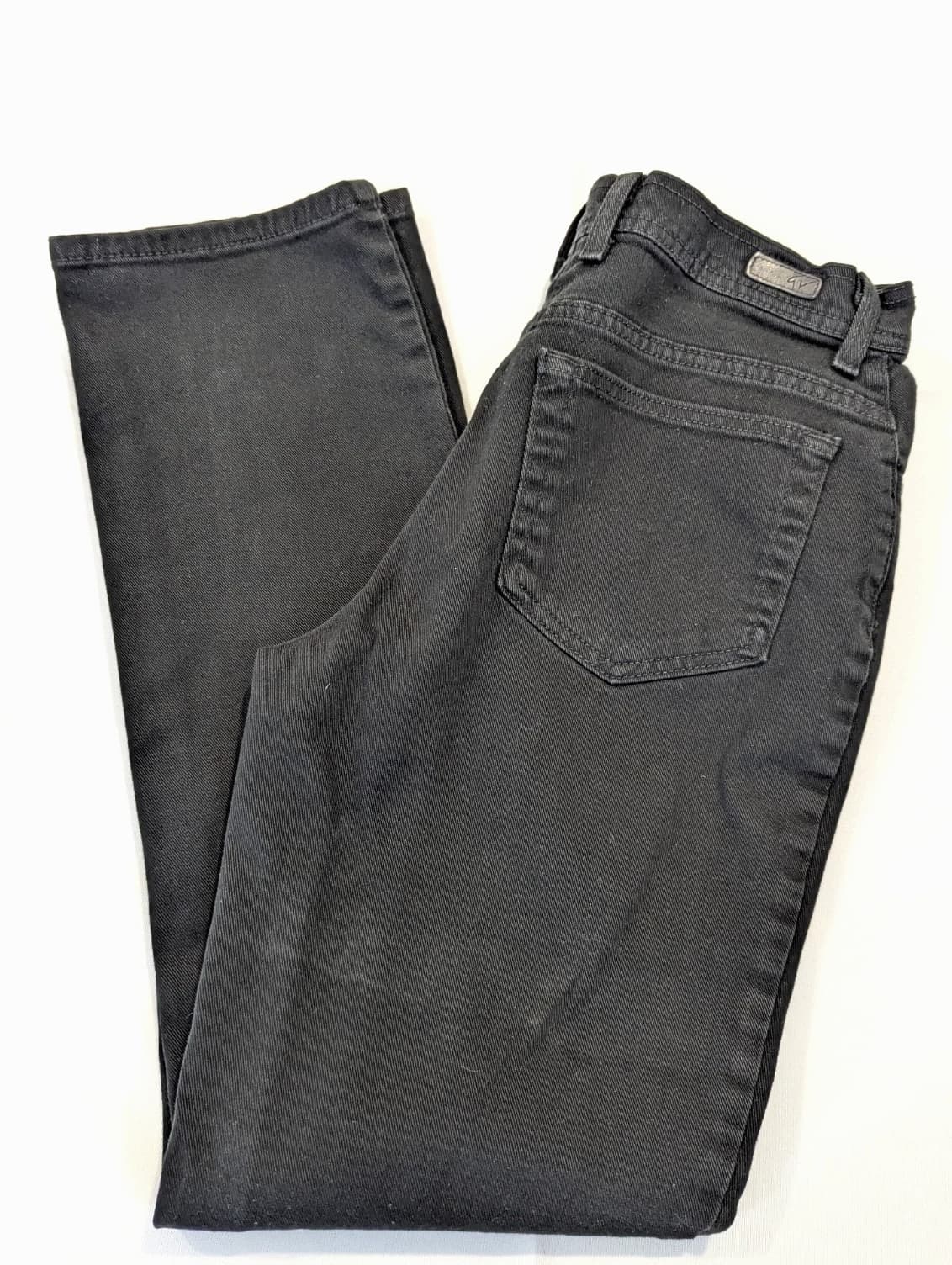 Gloria Vanderbilt Women's Black Straight Leg Jeans Size 6 Average Stretch