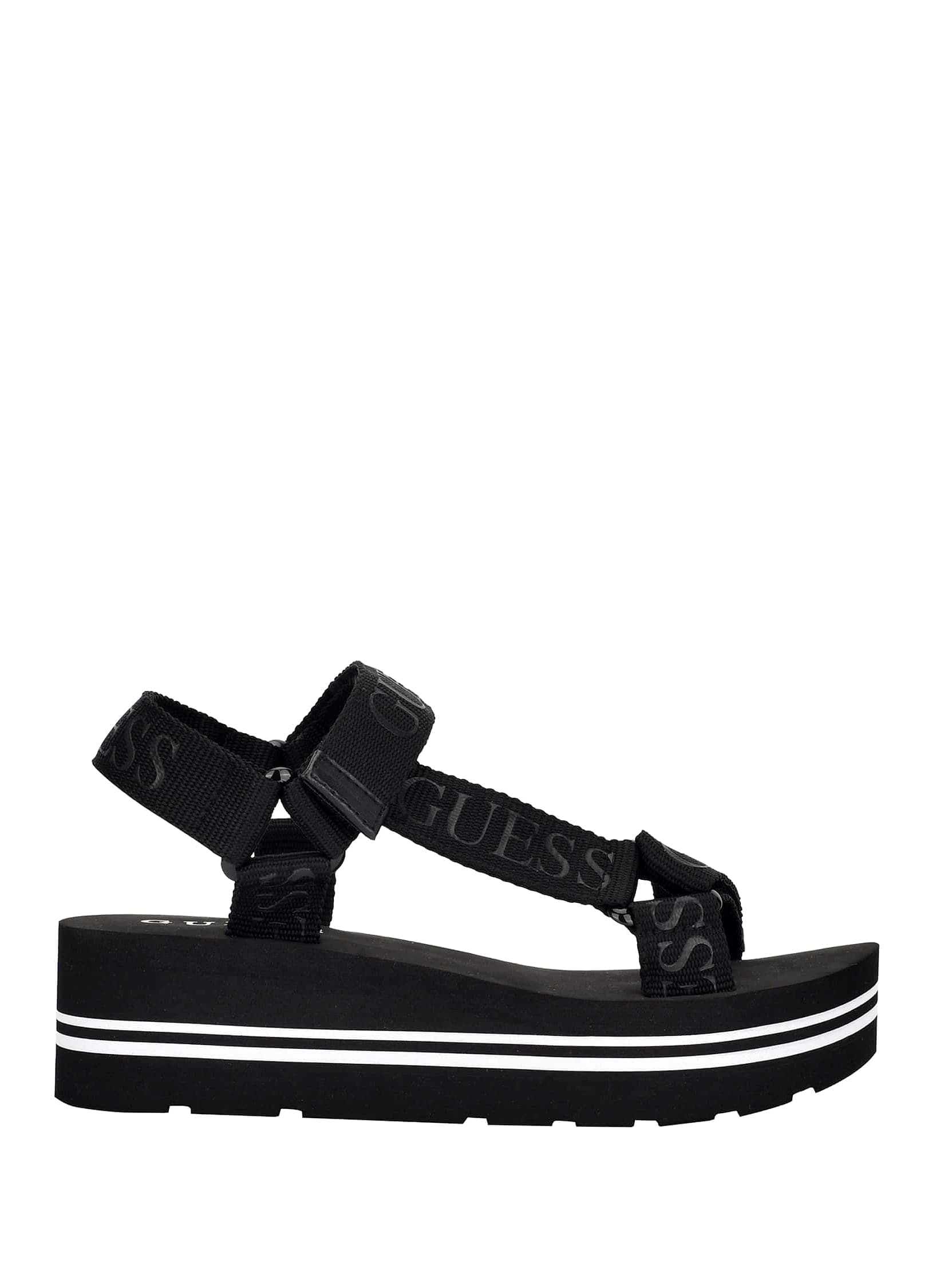 GUESS Avin Women's Platform Sandal with Logo Strap