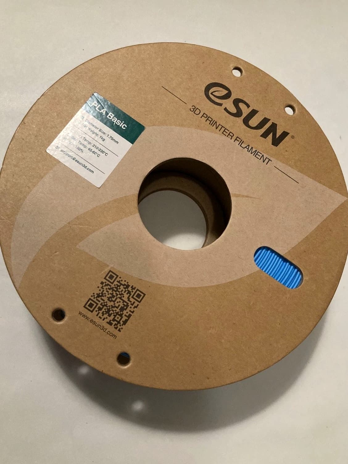 eSUN PLA Basic 1.75mm Filament, 1Kg High Speed 3D Printer Material