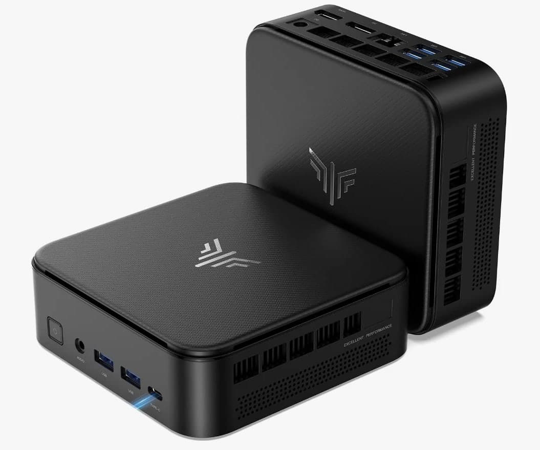 NiPoGi E3B Mini PC AMD Ryzen 5 7430U 32GB DDR4 512GB SSD Windows 11 Pro