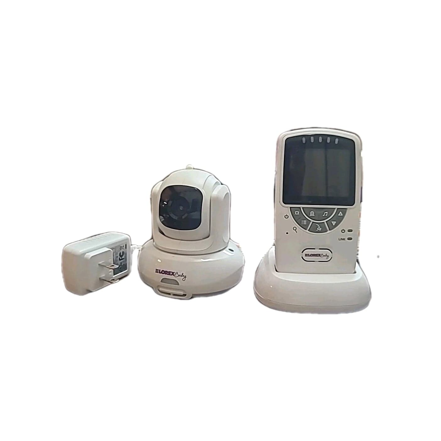 Lorex 2.4 Inch Video Baby Infant Monitor & PTZ Camera System Night Vision Wireless