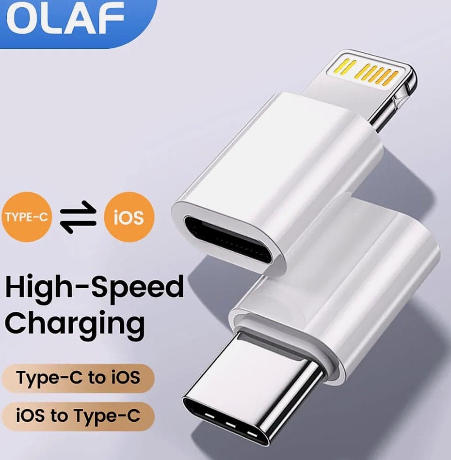 Olaf USB-C to Lightning Adapter for iPhone Fast Charging