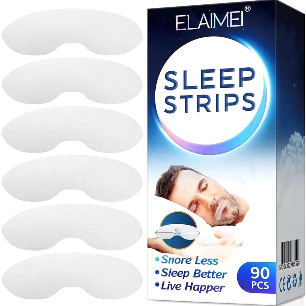 90pcs Strip Mouth Tape Advanced Gentle for Enhanced Nose Improved Breathing-effect