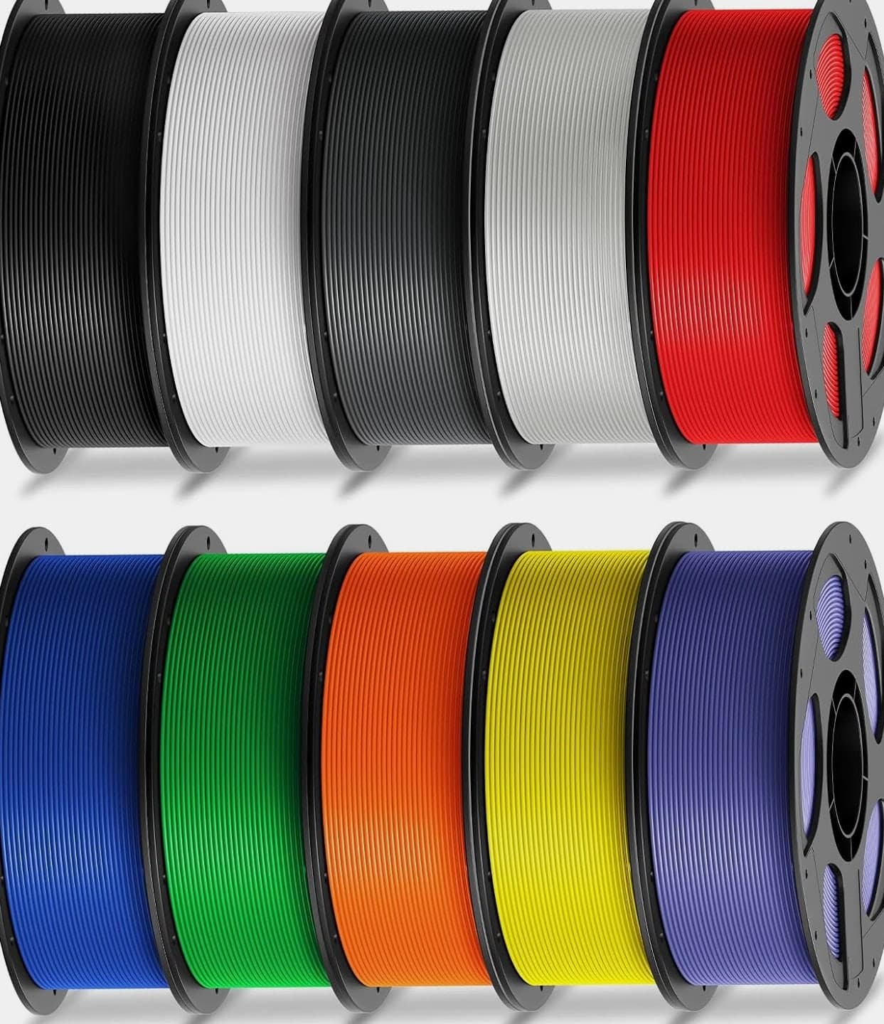 PLA Filament 1.75Mm Bundle, 3D Printer Filament 1.75Mm Dimensional Accuracy +/-