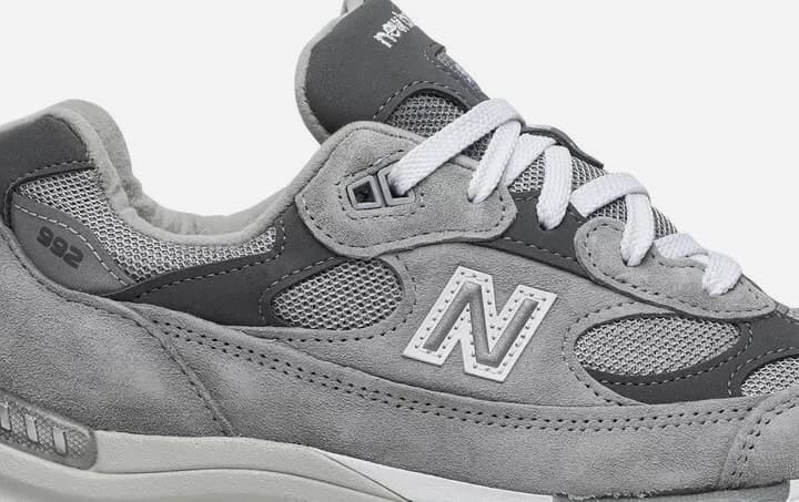 New Balance 992 Made in USA 2020 Grey Size 10.5 Men's Sneaker