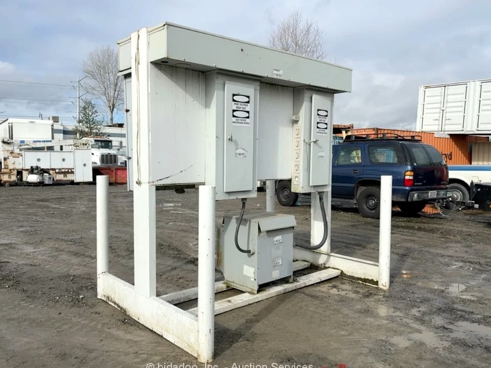 Self Contained Portable Electrical Distribution Substation 277/480V bidadoo
