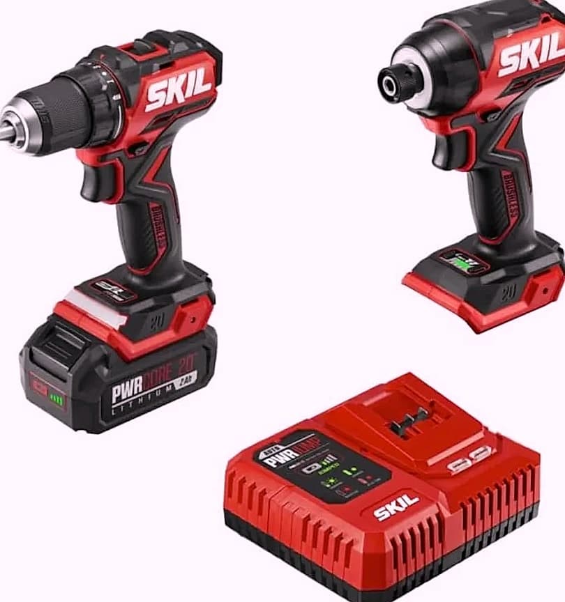 Kankeirr PWR CORE 20 Brushless Drill and Impact Driver Kit