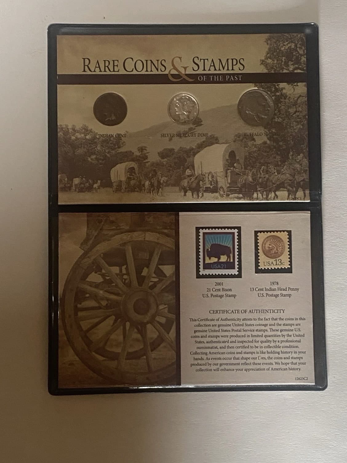 Rare Coins and Stamps from the Past Collection 5 Piece Set