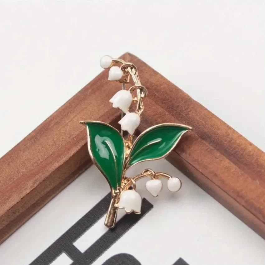 Elegant Plant Flower Brooch Clothing Accessories Fashionable Ladies' Brooches