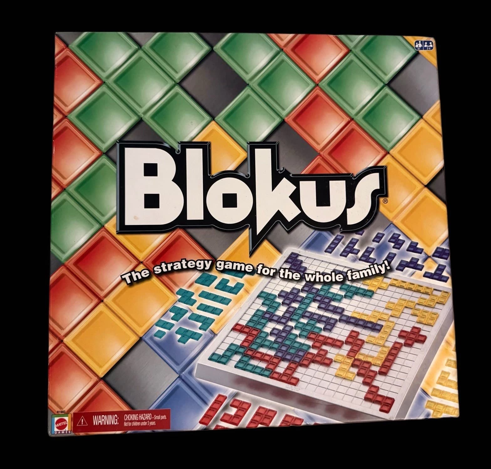 Mattel BLOKUS Strategy Family Board Game - Complete in Original Box