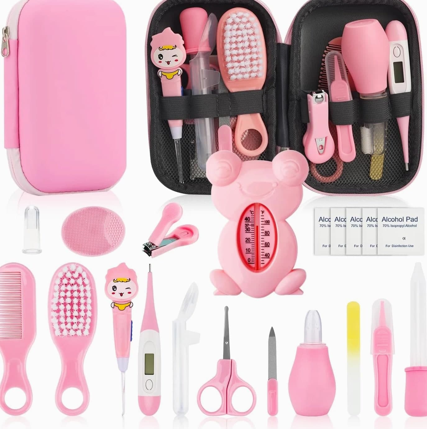 Baby Healthcare & Grooming Kit 20 in 1 Baby Safety Set Newborn Nursery Health