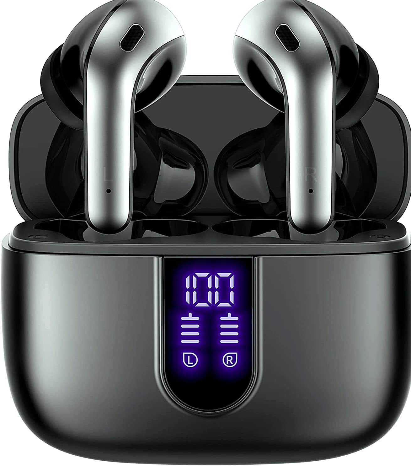 TAGRY Bluetooth Earbuds 60H Playback Wireless Charging IPX5