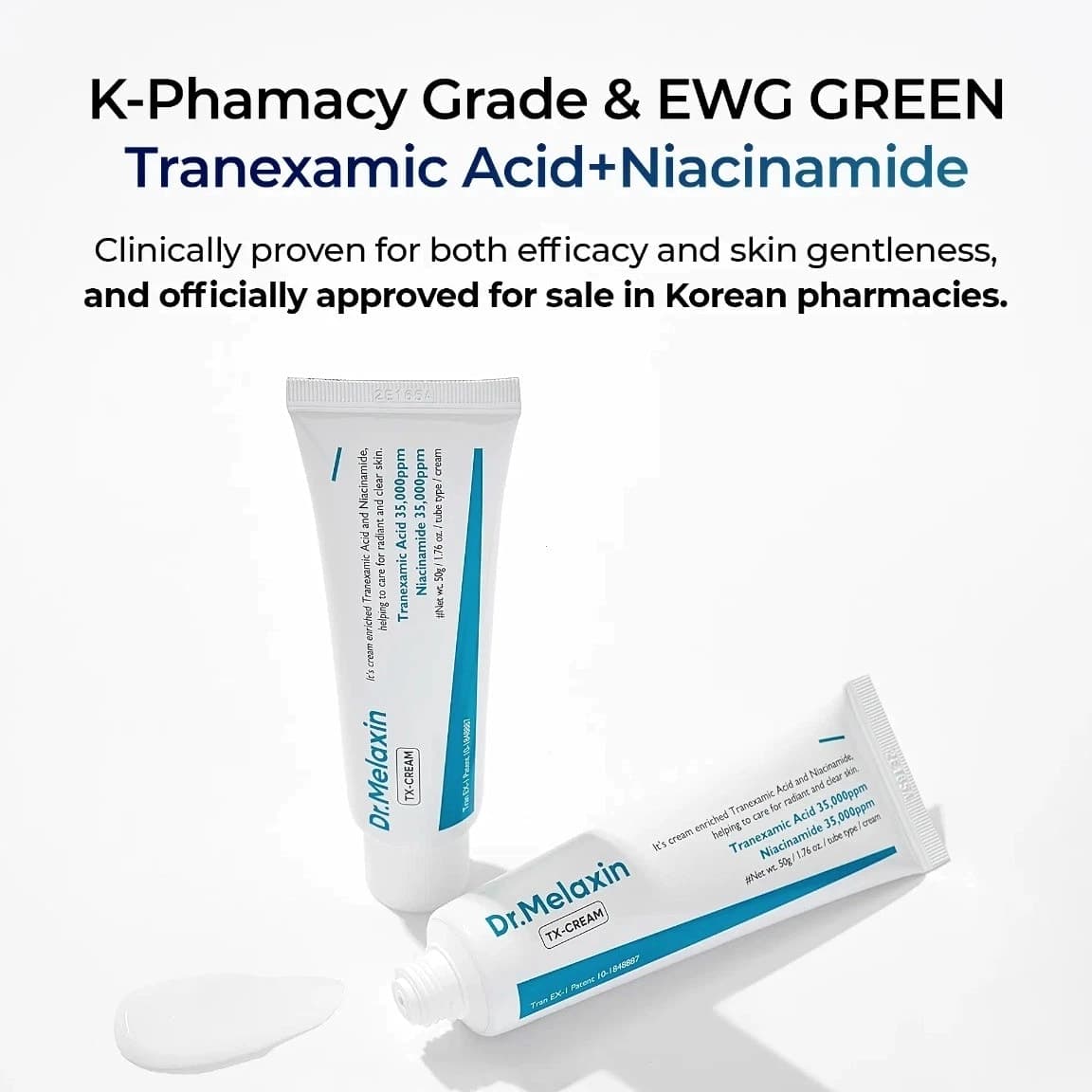 Dr.Melaxin TX Cream 50ml For Hyperpigmentation & Dark Spots With Niacinamide