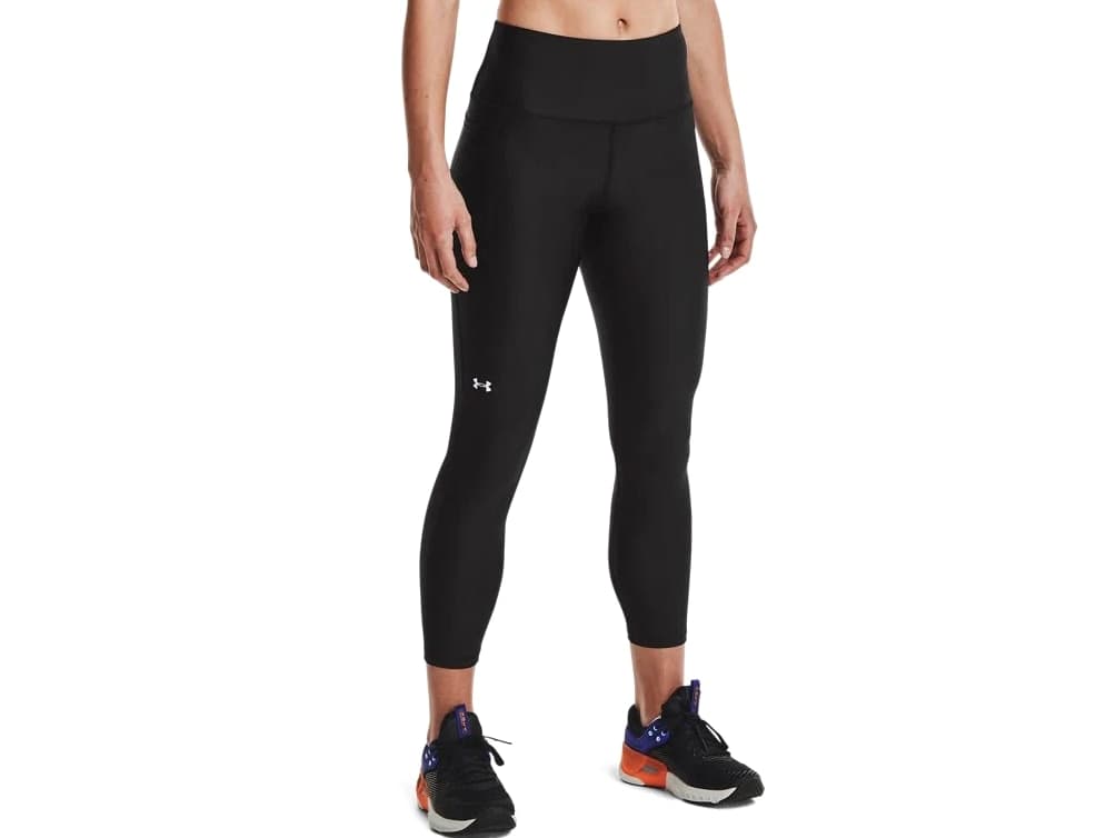 Under Armour Womens HeatGear No-Slip Waistband Ankle Leggings - 4 Way Stretch
