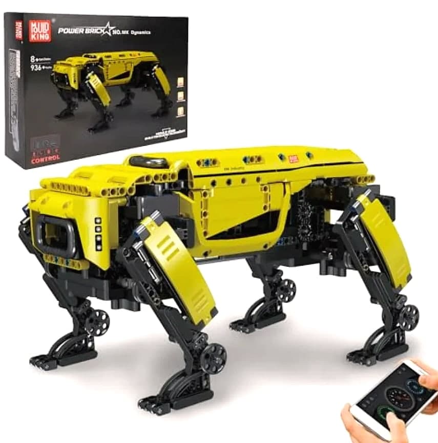 Mould King Robot Dog Building Set with Remote Control