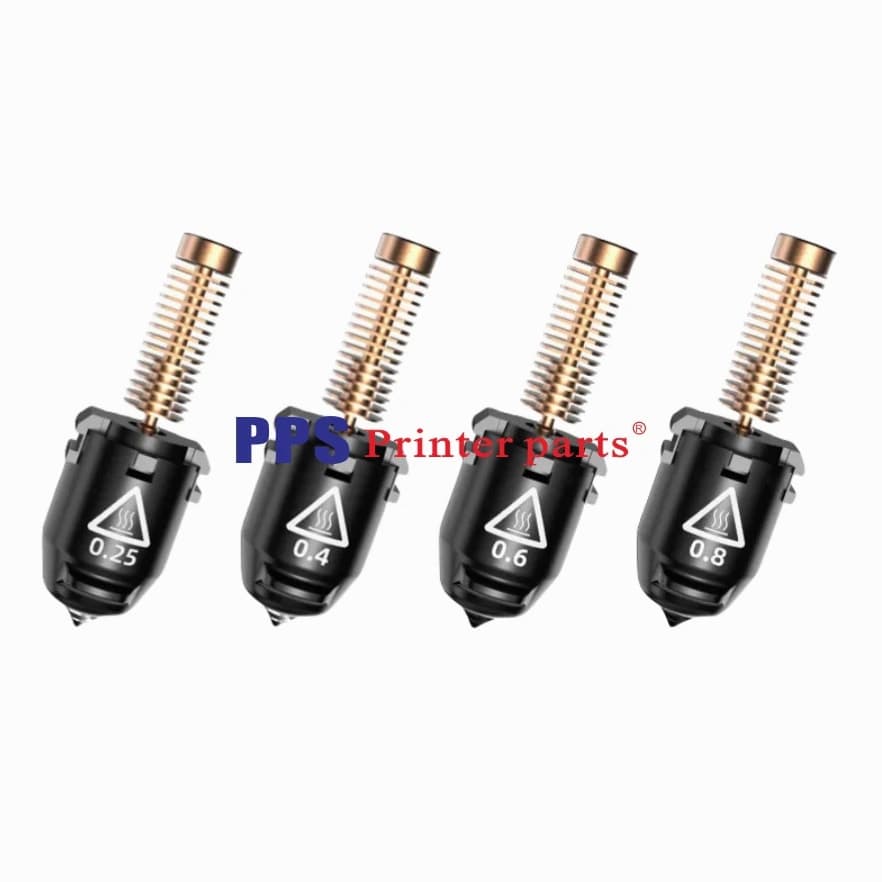 3D Printer Parts 0.25/0.4/0.8/0.6mm Extruder Nozzle compatible with Flashforge AD5M/AD5M Pro