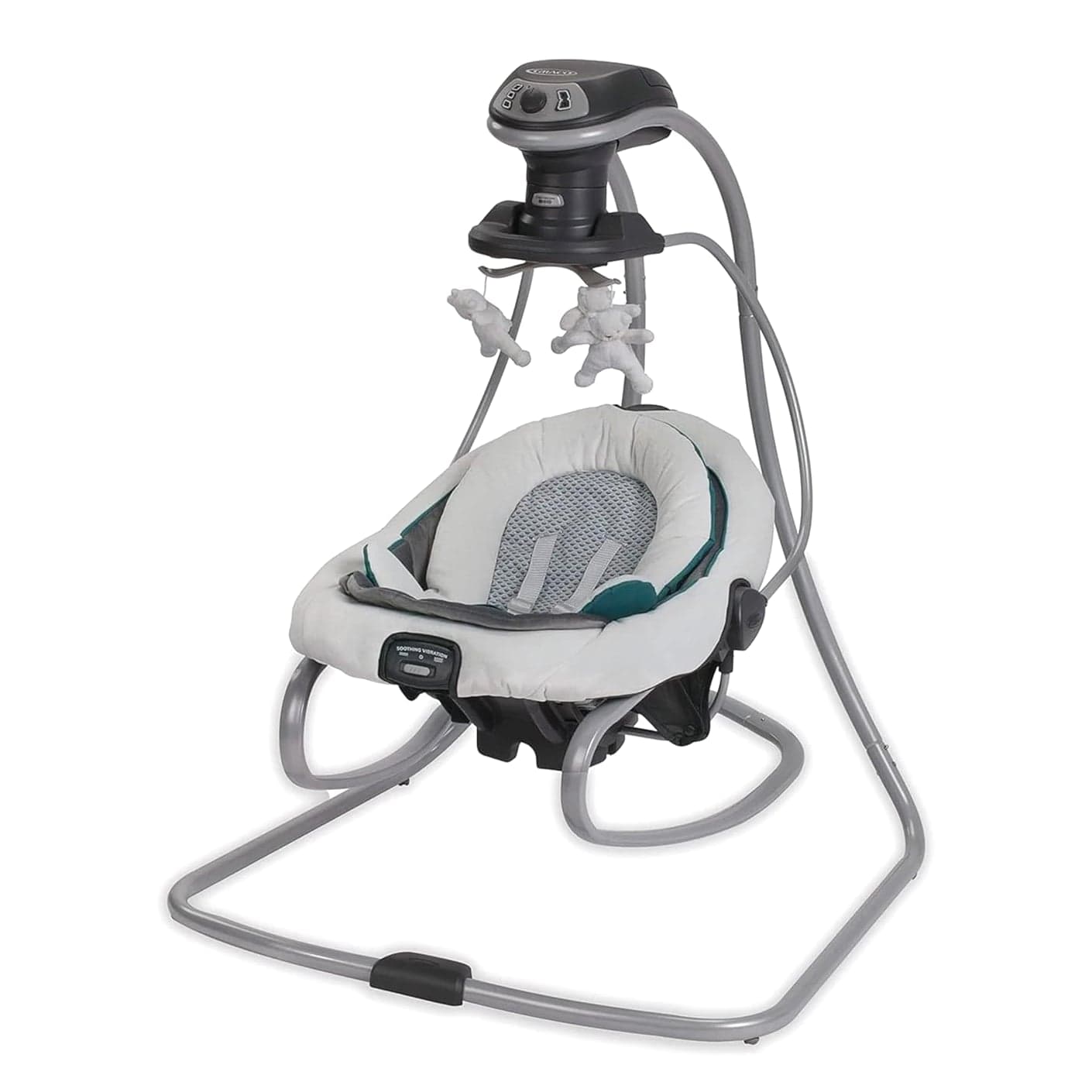 Graco DuetSoothe Swing and Rocker with Removable Swing Seat and 6 Swinging Speeds