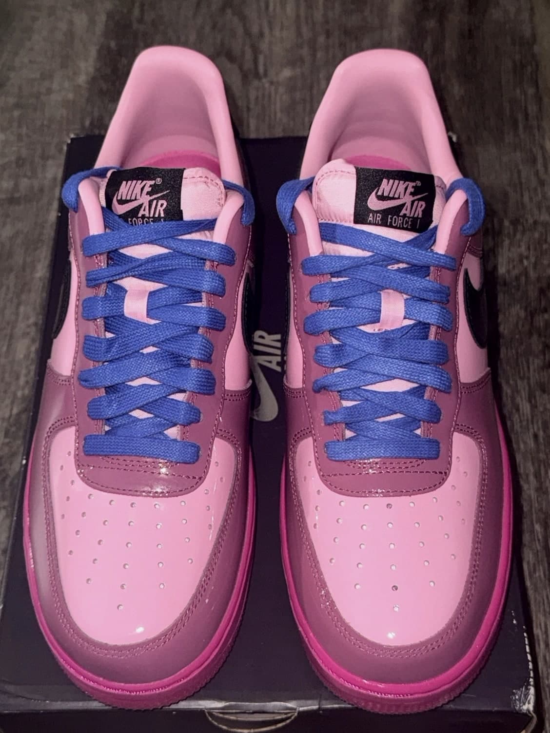 Nike Air Force 1 Low Pink Cooler Patent - Size 9