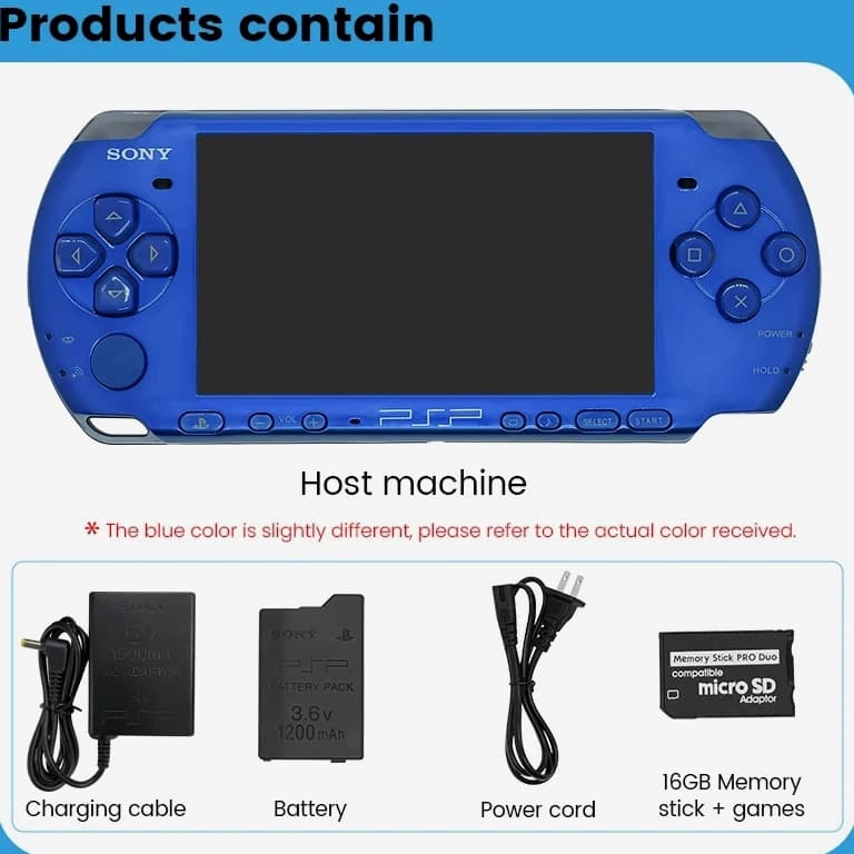 Original Sony PSP 3000 Handheld Game Console (PSP-3006) PSP3000