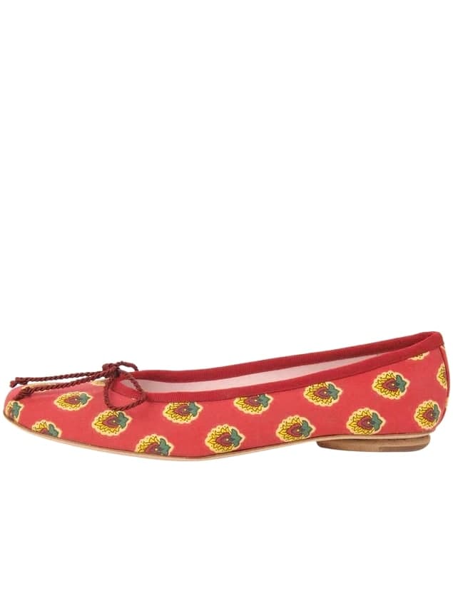 Paul Mayer Moods Novelty Print Ballet Flats Made in Spain Multiple Sizes