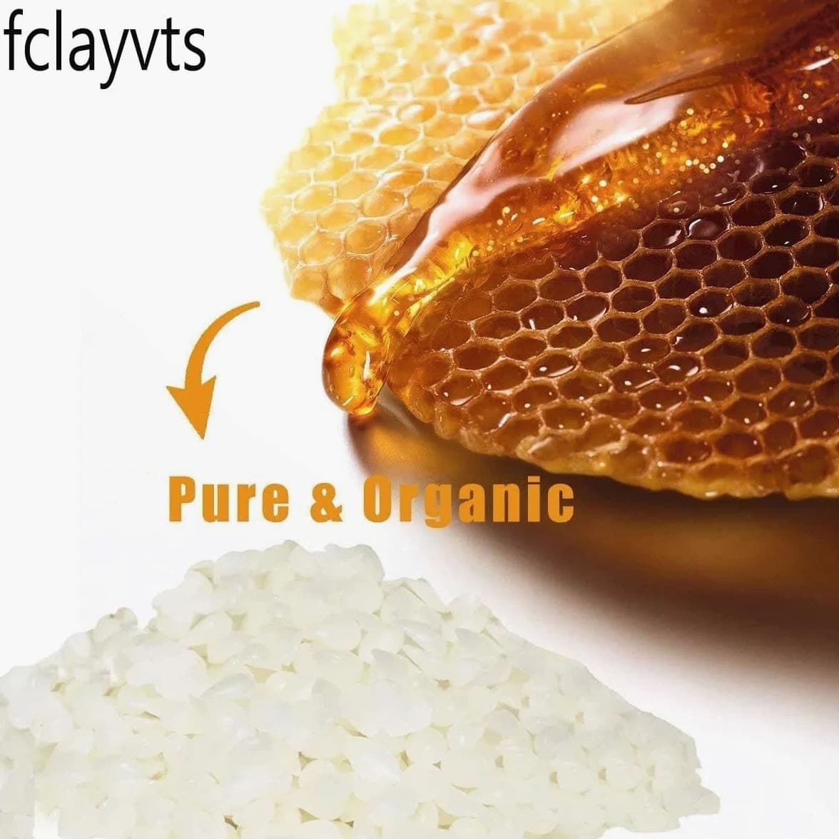 5 LB White Beeswax Pellets, Bulk Beeswax Beads (80 OZ) Pastilles for Candle Making