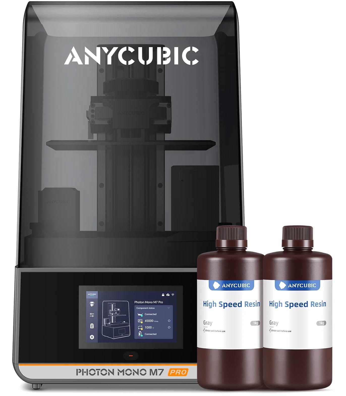 ANYCUBIC Photon Mono M7 Pro 170mm/h 10.1" 14K Resin LCD 3D Printer + 2KG Resin