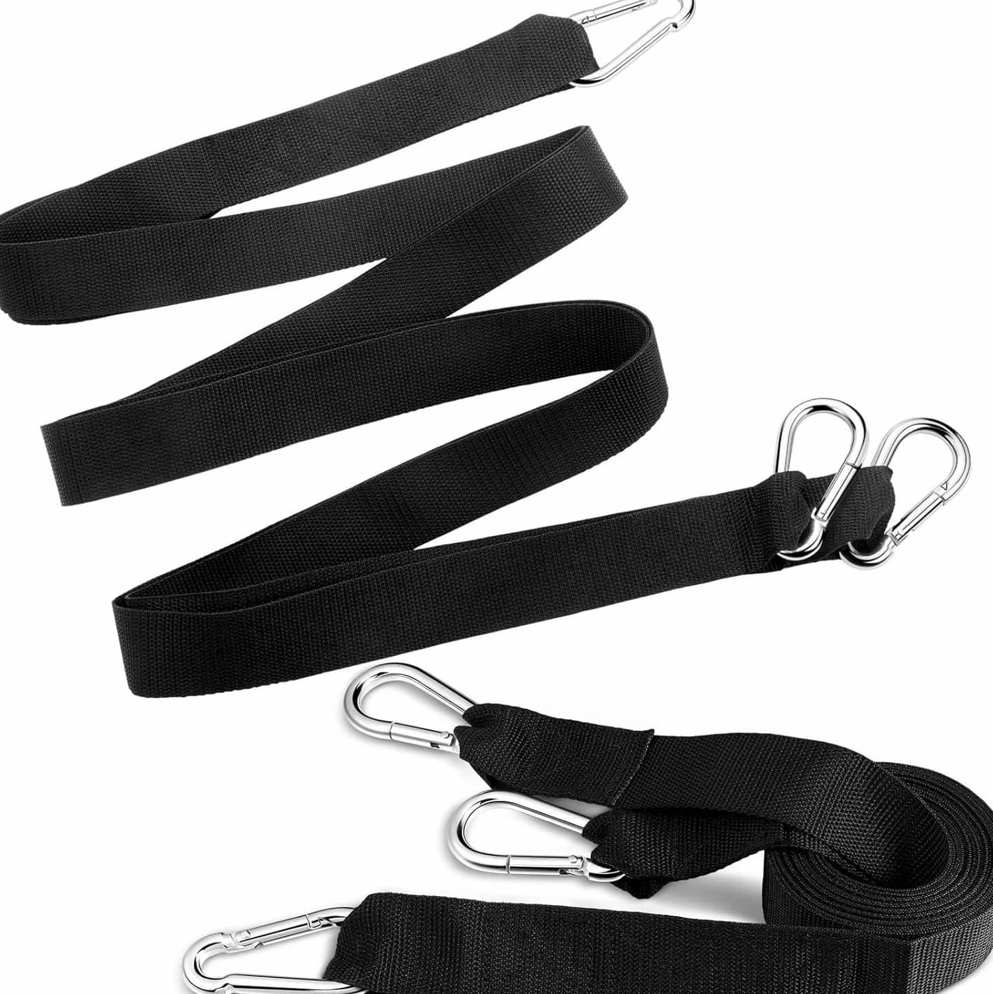 2 Pcs Weighted Sled Harness Nylon Strap Training Equipment Gym and Outdoor Exercise