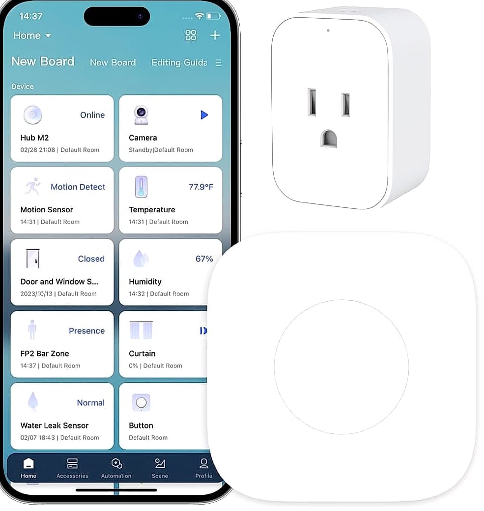 Aqara Wireless Mini Switch and Smart Plug with Energy Monitoring