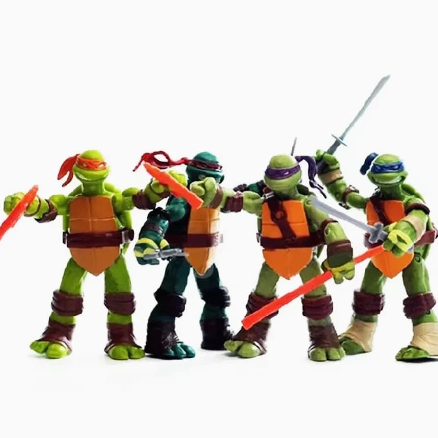 Teenage Mutant Ninja Turtles Classic Collection TMNT Set 4 Action Figures