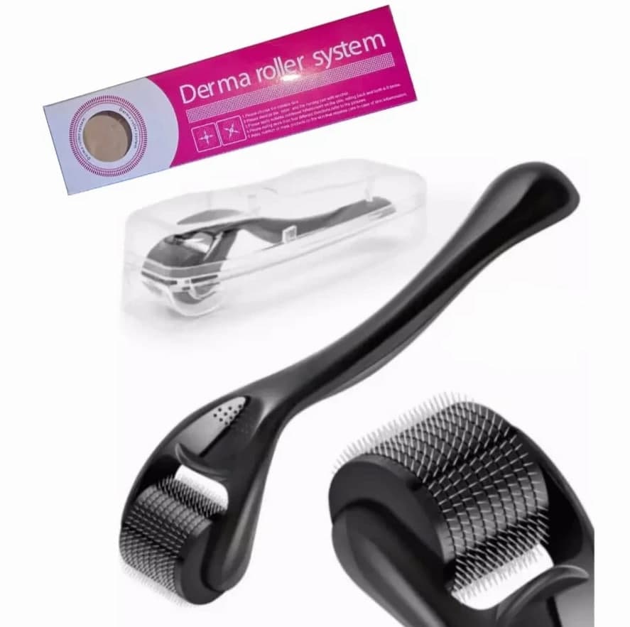 Beard Derma Roller For Hair Loss, Beard Growth Titanium Rapid Shipping