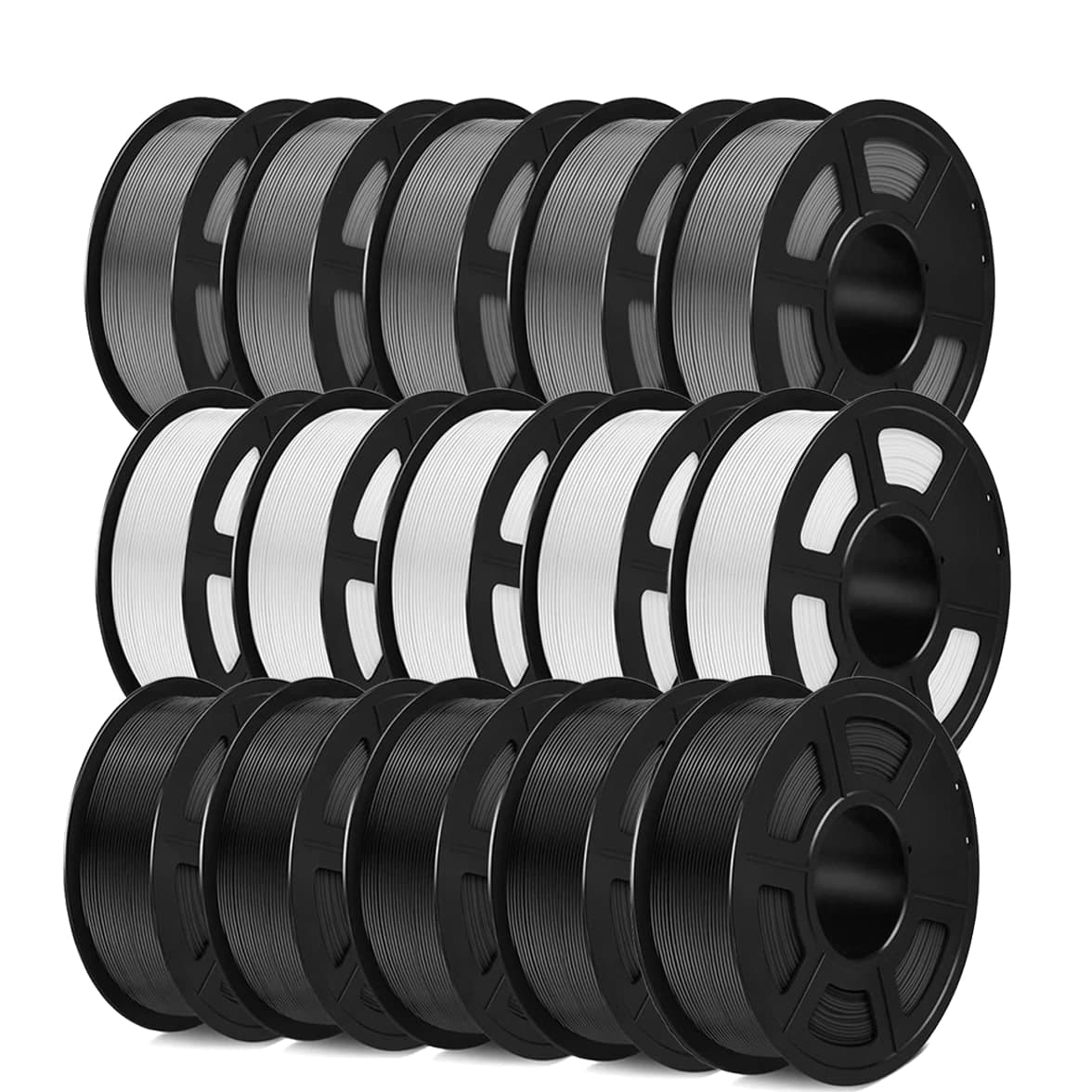 JAYO 10KG/20KG PLA Meta PETG PLA+ SILK ABS 3D Printer Filament 1.75mm 1.1KG Bundle