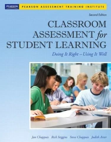 Assessment Training Institute, Inc Ser.: Classroom Assessment for Student Learning