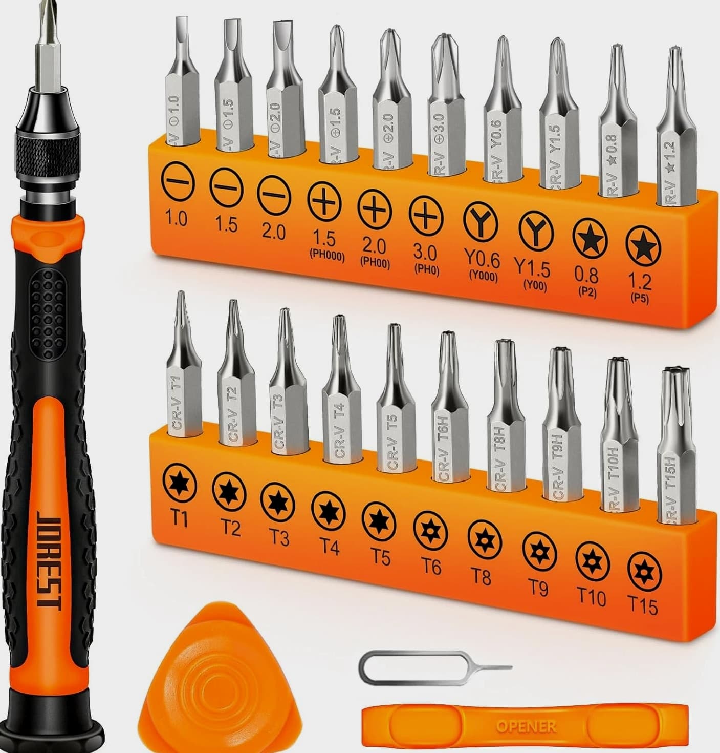 24-Pcs Precision Screwdriver Set – Mini Repair Toolkit for Electronics & Gadgets