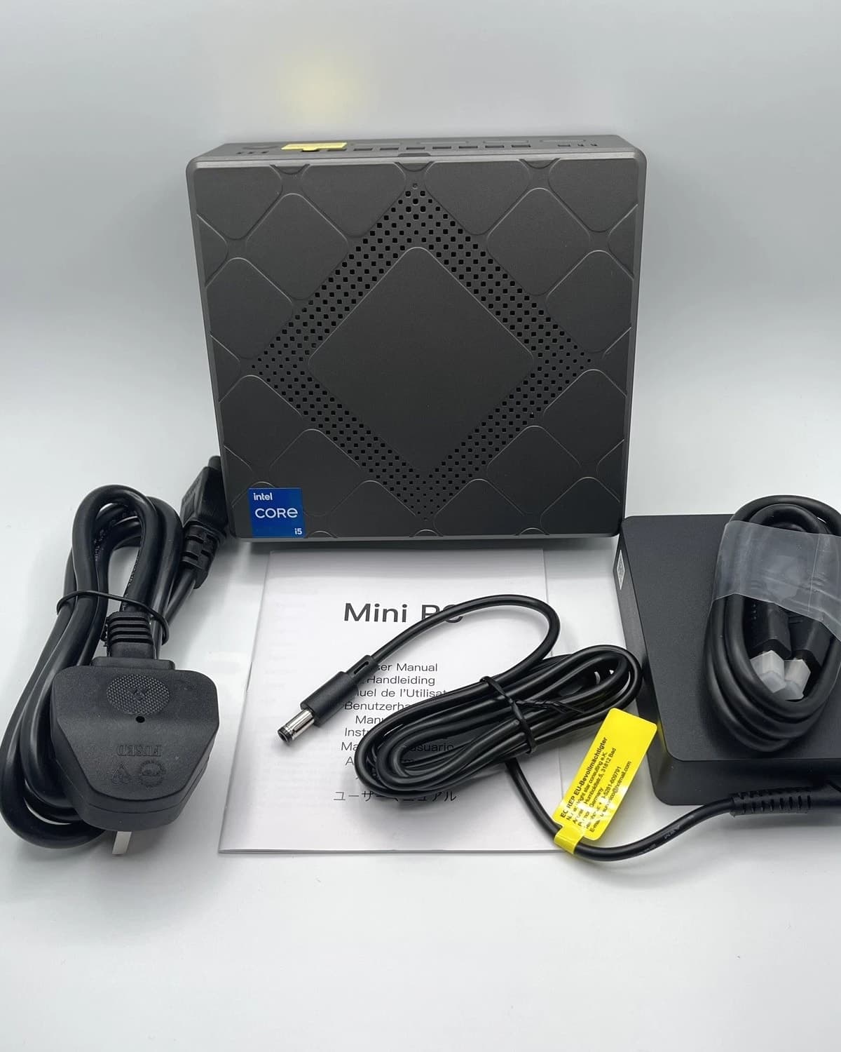 NiPoGi CK10 Mini PC - Windows 11, Intel Core i5-12600H, 16GB RAM, 512GB M.2 SSD