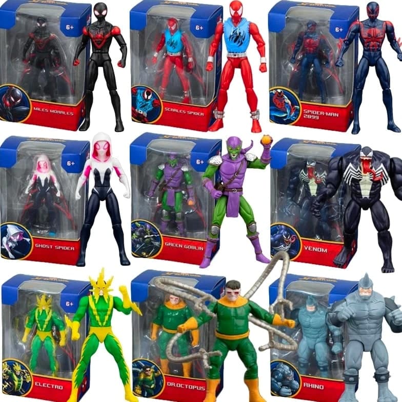 Spider-Man 4 Inch Action Figure Toys Collectible Gift